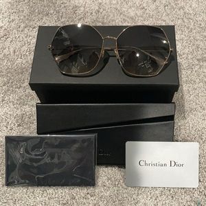 DiorStellaire8 angular-frame sunglasses